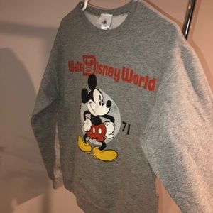 vintage mickey mouse crewneck